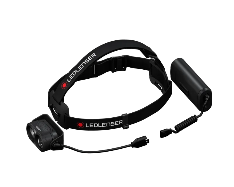 LED LENSER® Stirnlampe H19R CORE black