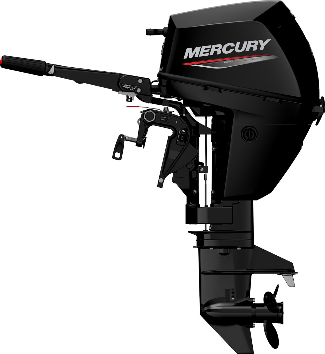 Mercury F 9.9 EFI MLH Außenborder - Langschaft / Pinne