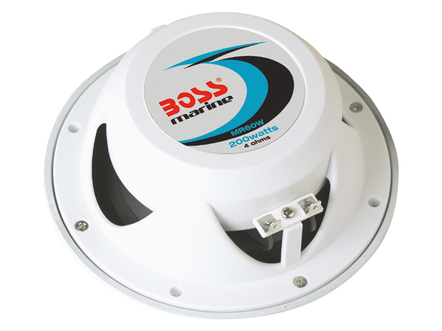 BOSS Marine Lautsprecher MR60W weiss 200 Watt