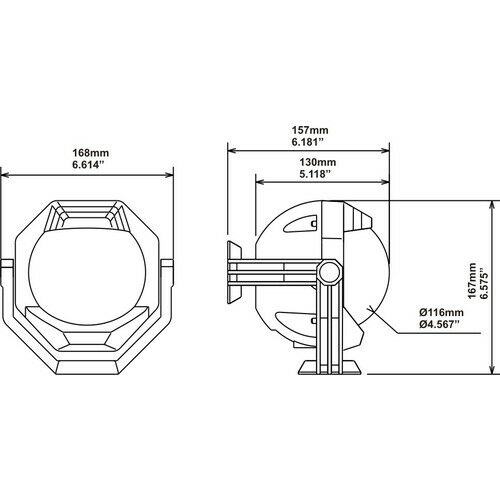 Plastimo Marine Kompass CONTEST 130 WEISS SCHOTMONTAGE Z/A ohne Halter