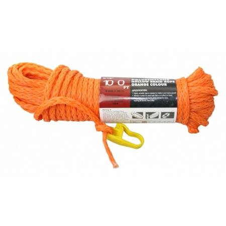 Lindemann Schwimmfähige Leine Orange 8MMX30M Lindemann Schwimmfähige Leine Orange 8MMX30M