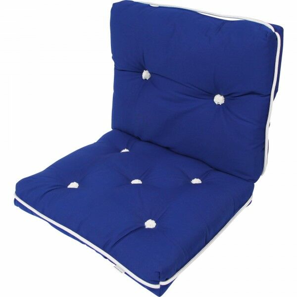 Kapok Kissen Sitzkissen doppelt royalblau Kapok Kissen Sitzkissen doppelt royalblau