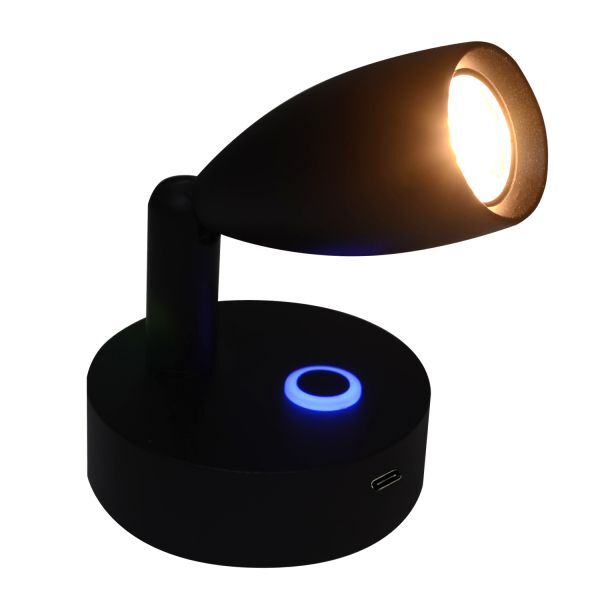 Talamex LED Wandleuchte Surya 10-30V dimmbar mit USB-C