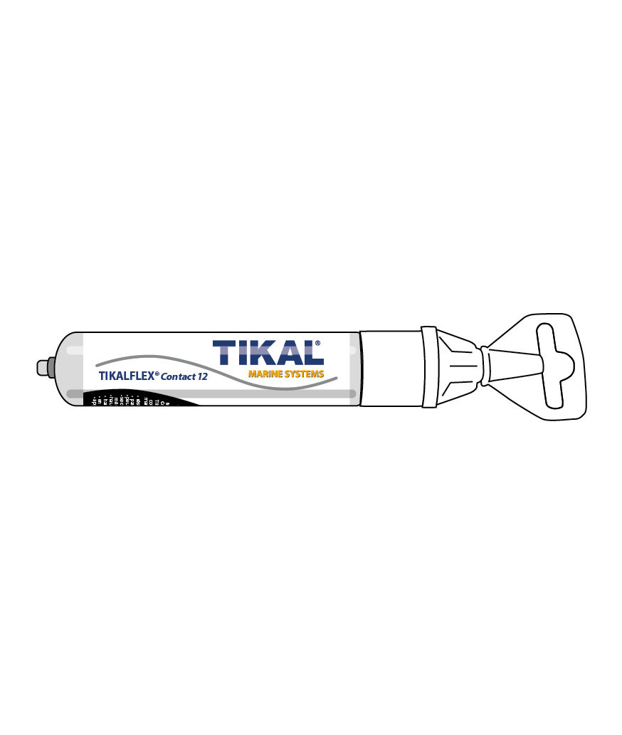 TIKAL TIKALFLEX Contact 12 Tube 70ml schwarz
