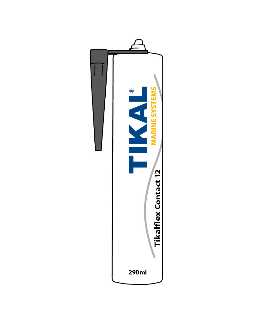 TIKAL TIKALFLEX Contact 12 Kartusche 290ml schwarz