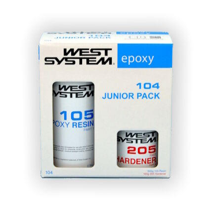 West System Junior Pack 600g 105-206J langsamer Härter West System Junior Pack 600g 105-206J langsamer Härter