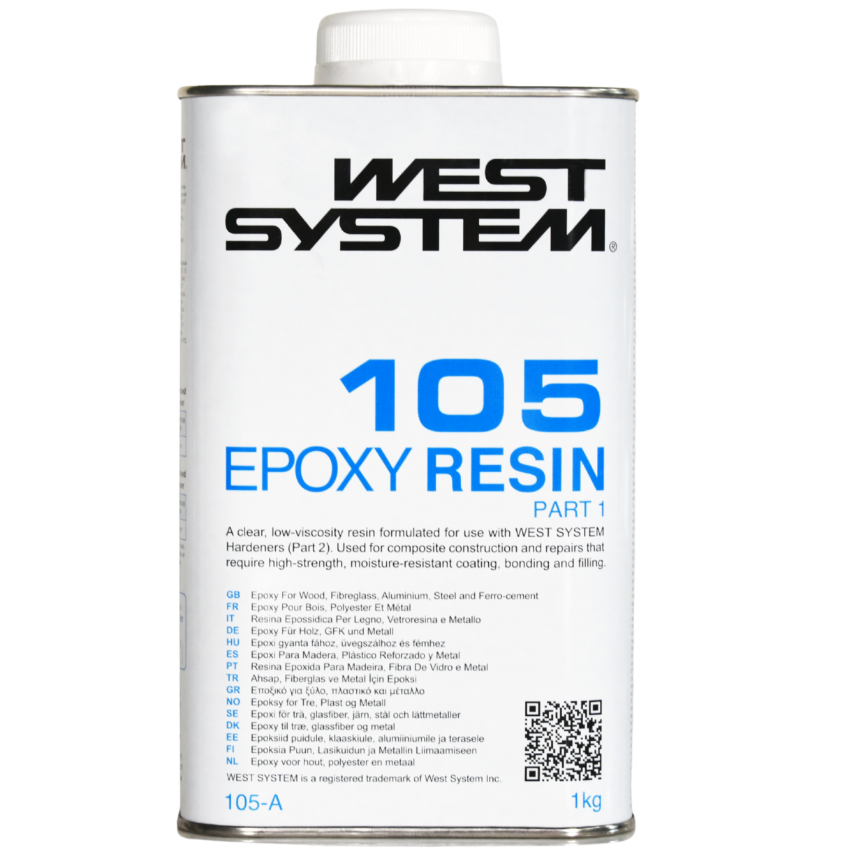 West System Epoxidharz 105A 1,0 kg