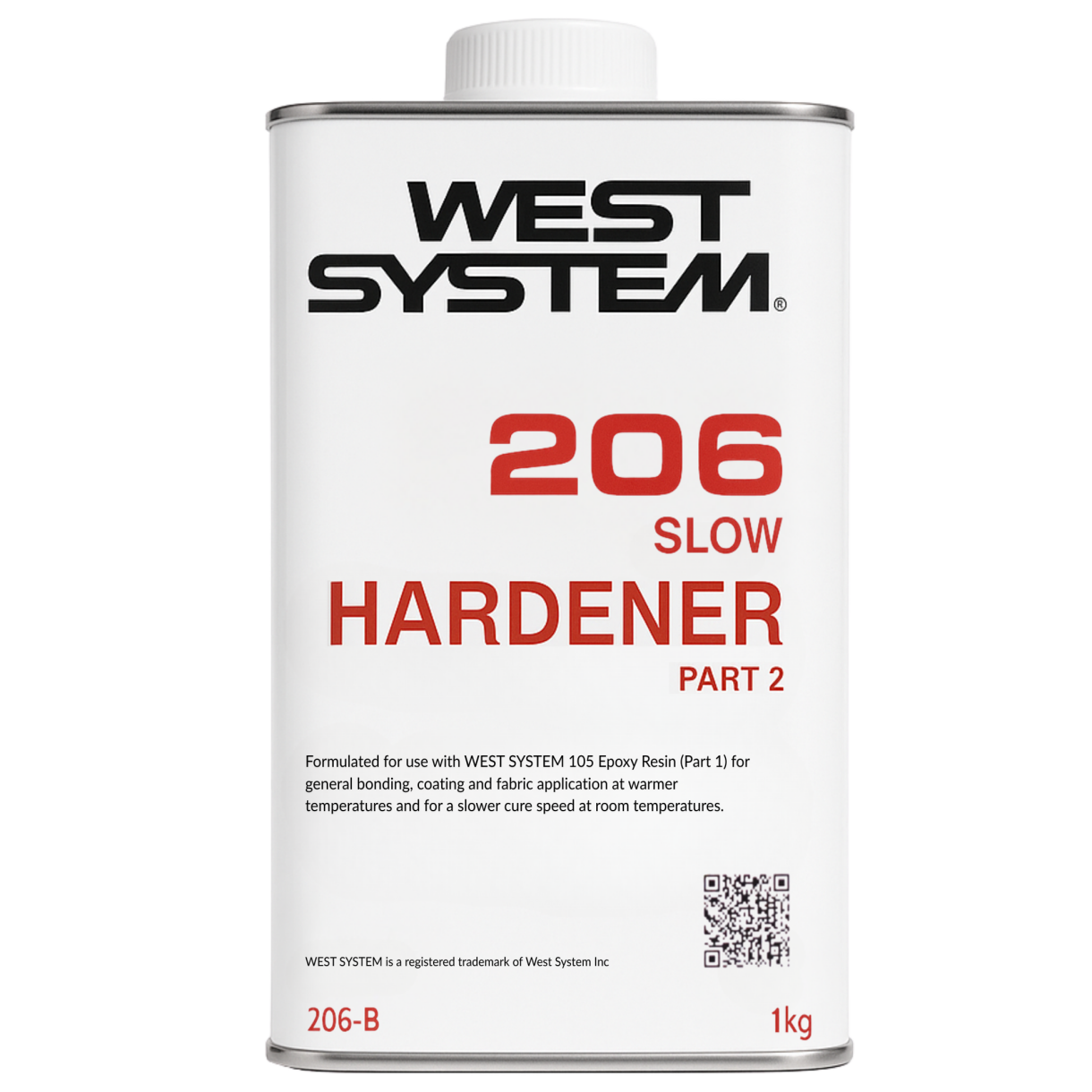 West System langsamer Härter 206B 1,0 kg West System langsamer Härter 206B 1,0 kg